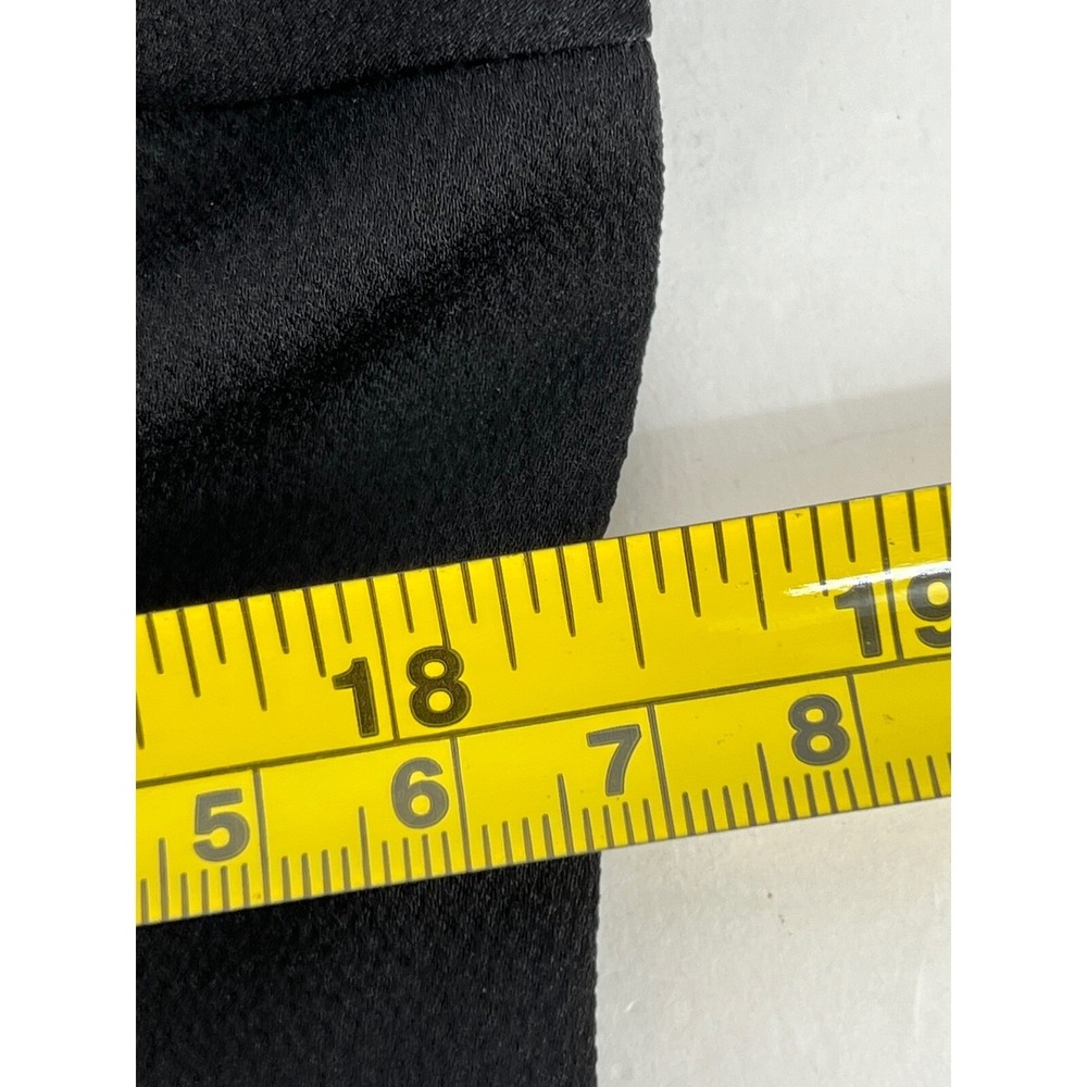 Express Blouse V-Neck Blouse Long Sleeve Puff Sleeve Black Top XS - Picture 6 of 9